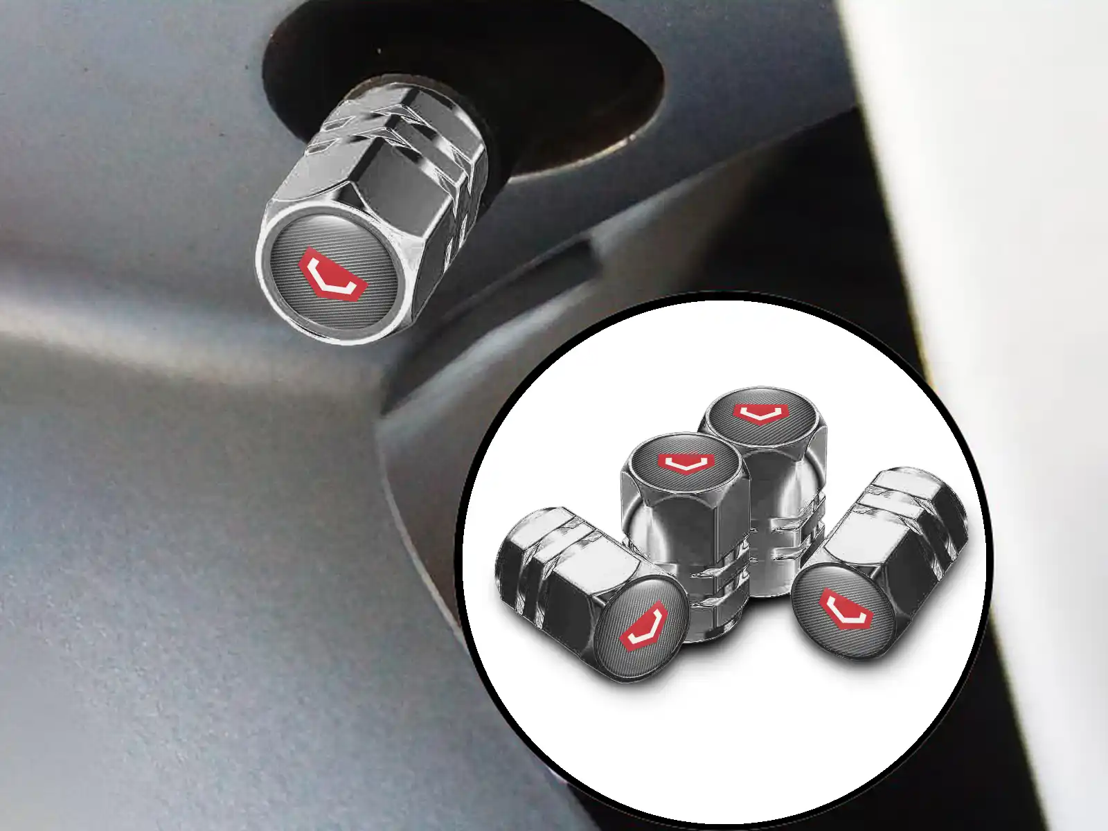 Vossen Tyre Valve Caps for Truck Limited Edition